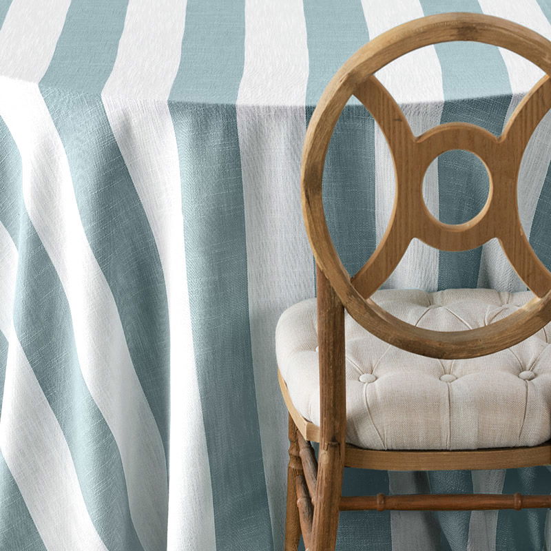 Aqua Essex Stripe