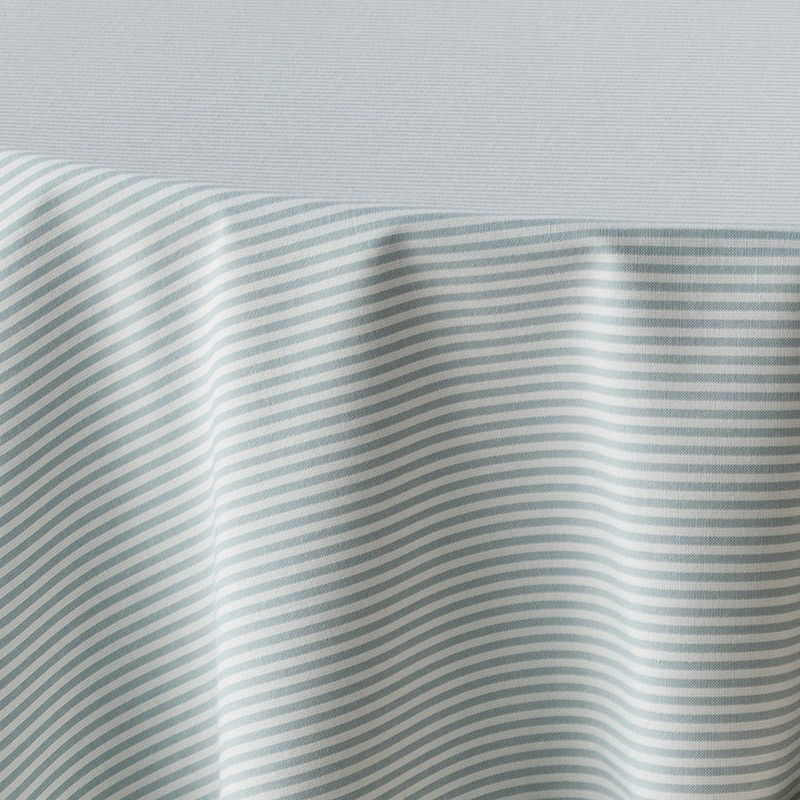 Aqua Nantucket Stripe