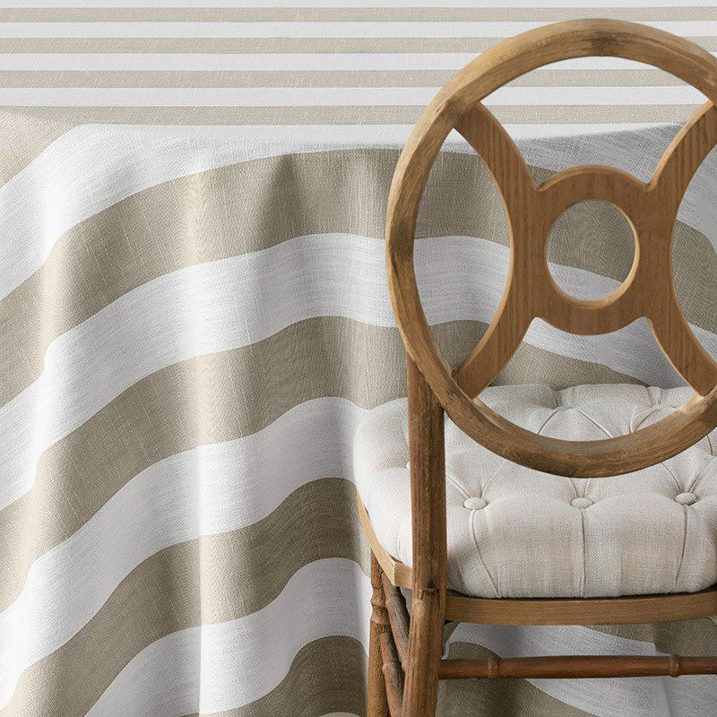 Khaki Essex Stripe