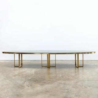 Gold Bilbao Oval Table - view 5