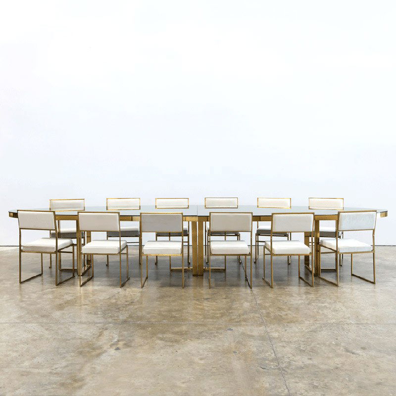 Gold Bilbao Oval Table - view 6 of 6
