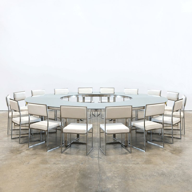 Silver Bilbao Hollow Table - view 2 of 2