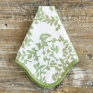 Fern Amara Napkin Scalloped - view 1