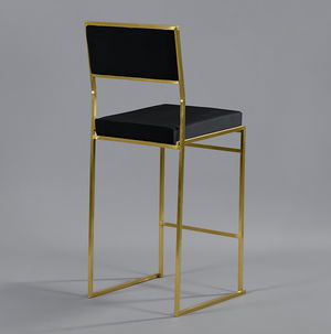 Black Gold Tribeca Bar Stool