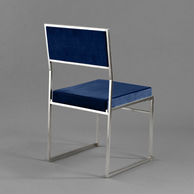 Indigo Silver Tribeca Chair