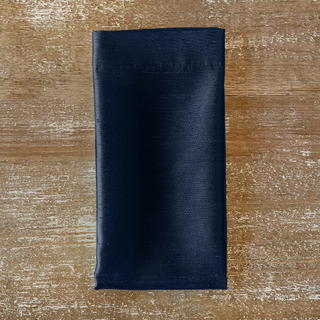 Navy Dupioni - view 2