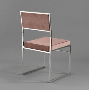 Rose Silver Tribeca Chair