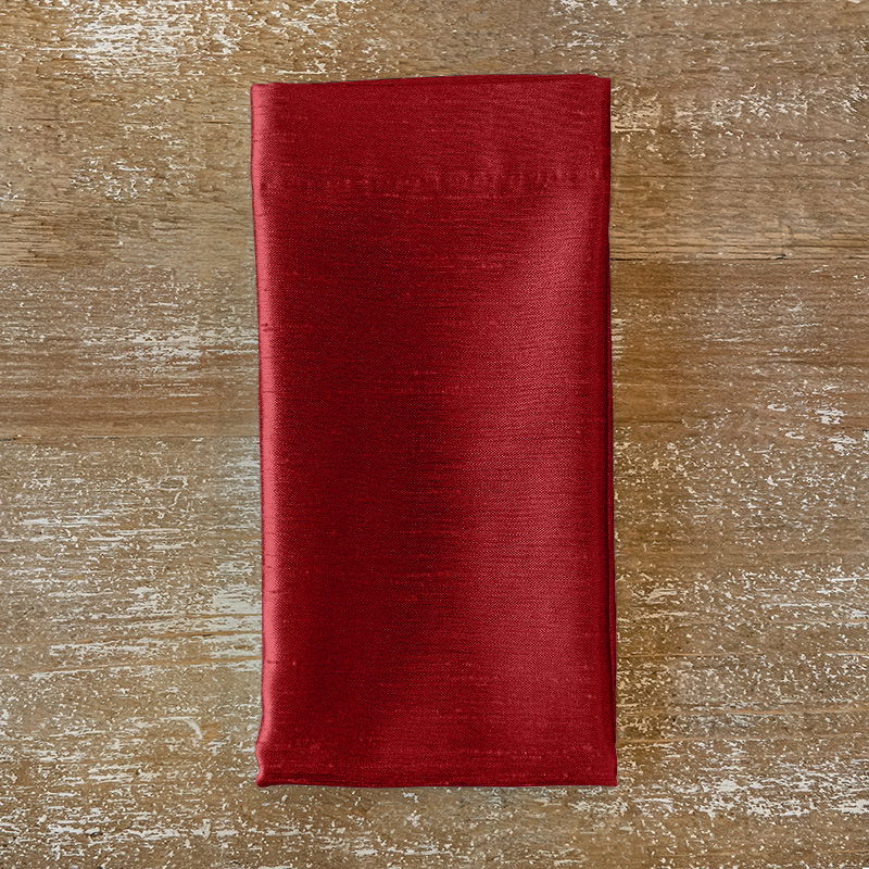 Valentine Red Dupioni - view 2 of 2