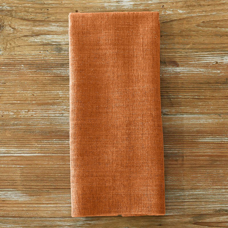Pumpkin Metallic Burlap - view 3 of 3