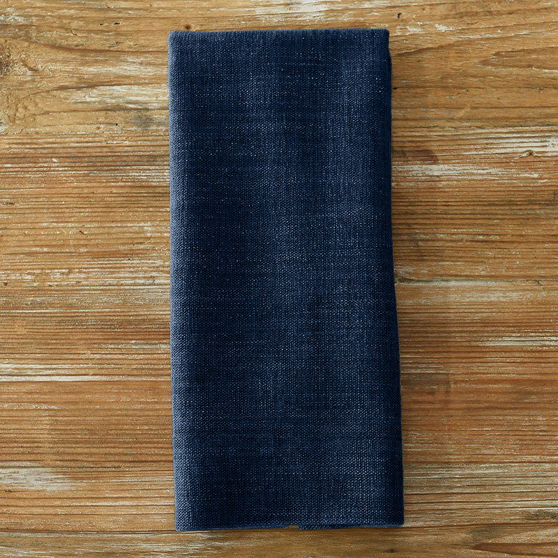 Sapphire Metallic Burlap - view 3 of 3