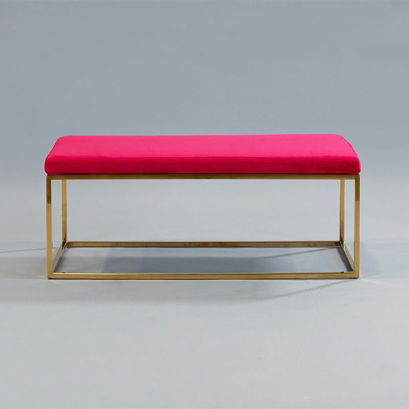 Lipstick Berlin Rectangular Ottoman