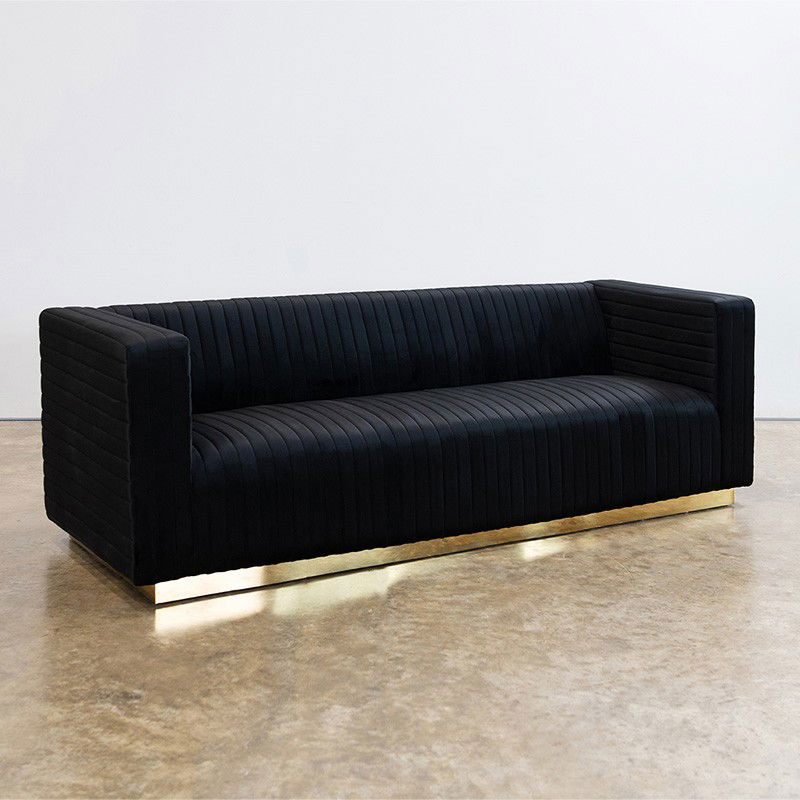 Black Mercer Sofa