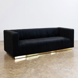 Black Mercer Sofa