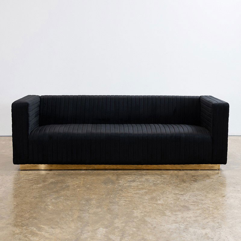 Black Mercer Sofa