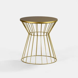 Gold Hudson Accent Table - view 1