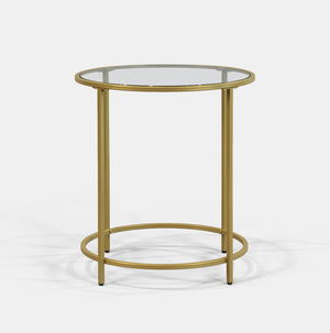 Gold Tribeca Side Table