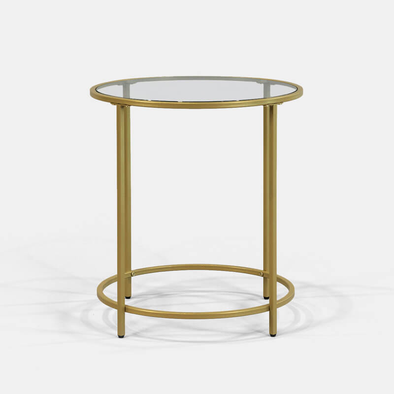 Gold Tribeca Accent Table - view 1 of 1