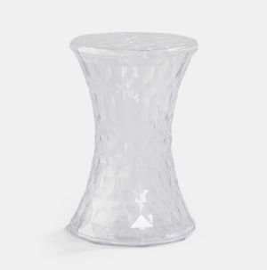 Clear Stone Stool