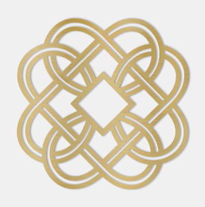 Gold Adare Charger