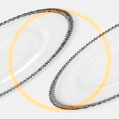 Clear Charger with Gold Rim