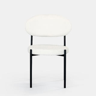 Black Jaz Chair - Boucl&eacute; Cushion - view 3
