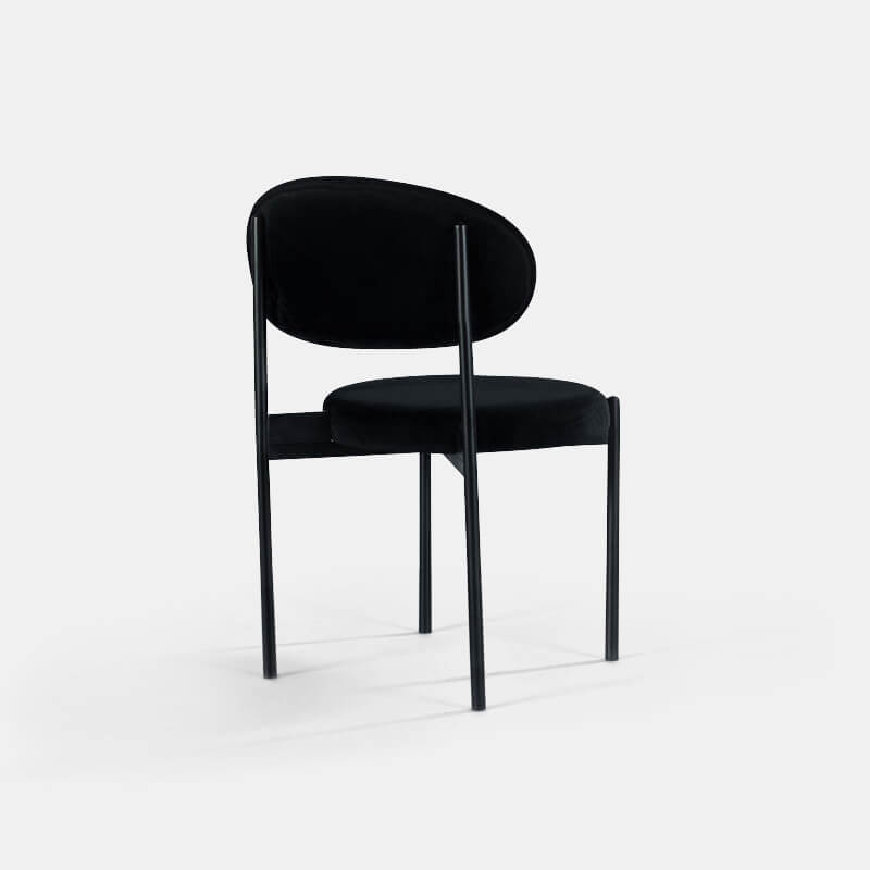 Black Jaz Chair - Black Cushion - view 1 of 3