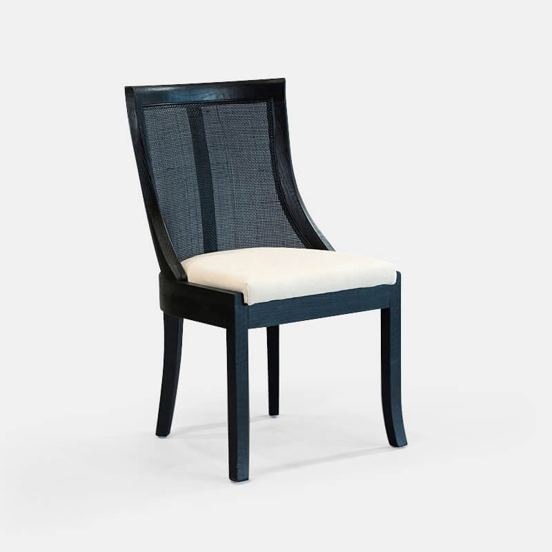 Black Firenze Chair - view 2 of 3