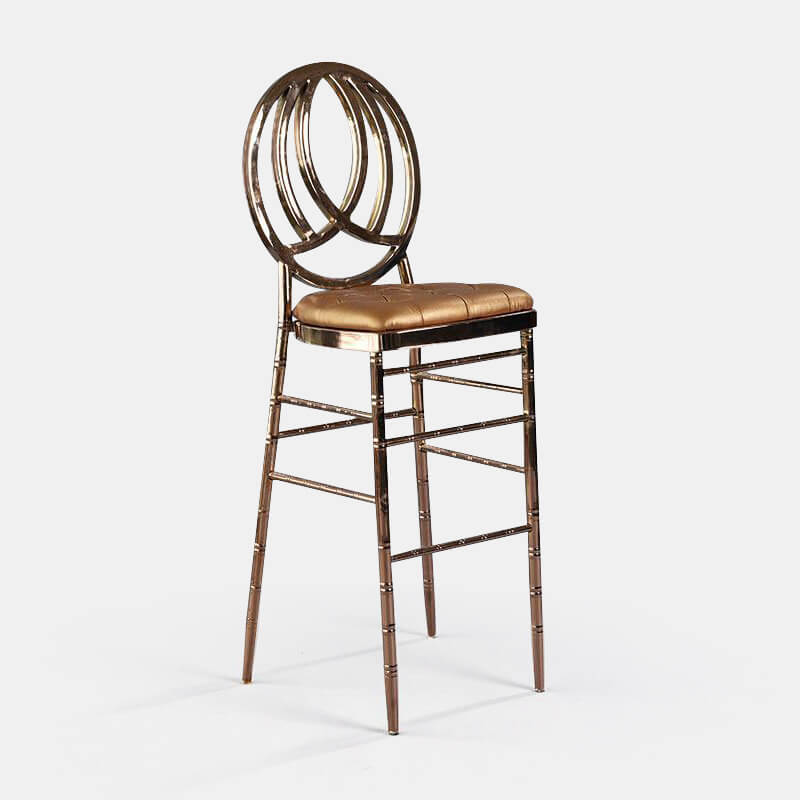 Rose Gold Phoenix Bar Stool - Nuage Designs Exclusive &ndash; Patented Design - view 2 of 3