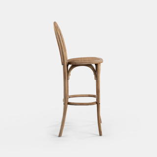 Natural Bentwood Bar Stool - view 3
