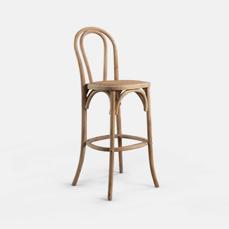 Natural Bentwood Bar Stool - view 2 of 4