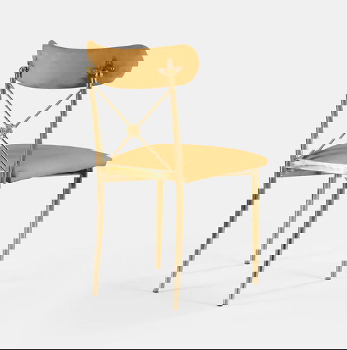 Gold Eloise Chair - Sienna Velvet