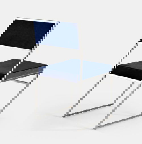 Indigo Silver Tribeca Chair