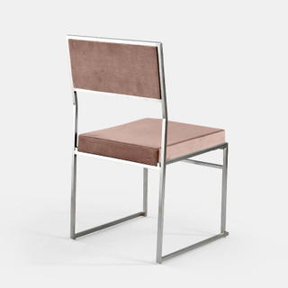 Rose Silver Tribeca Chair - view 1