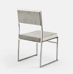 Steel Silver Tribeca Chair