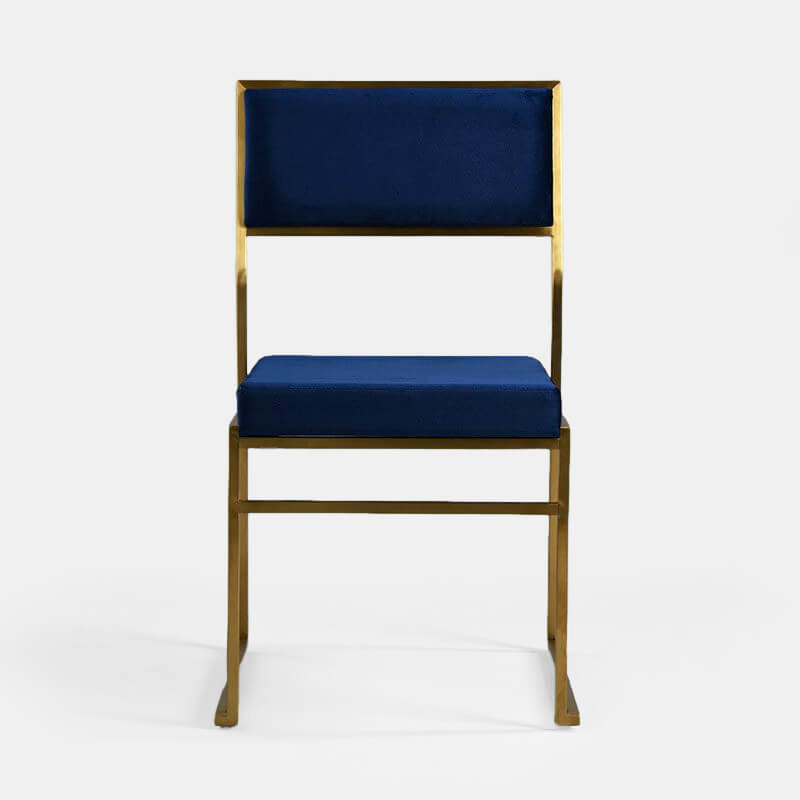 Indigo Gold Tribeca Chair - view 2 of 2