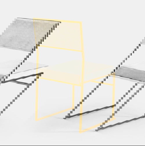 Oatmeal Gold Tribeca Chair