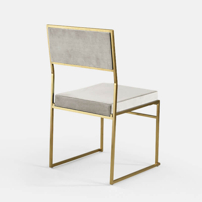 Steel Gold Tribeca Chair - view 1 of 1
