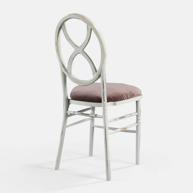 Lugano Chair with Rose Velvet