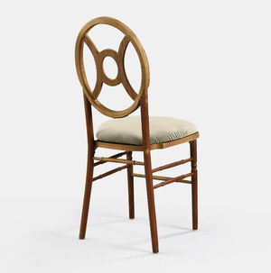 Verona Chair with Oatmeal Velvet