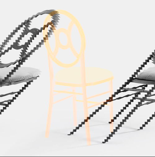 Verona Chair with Oatmeal Velvet