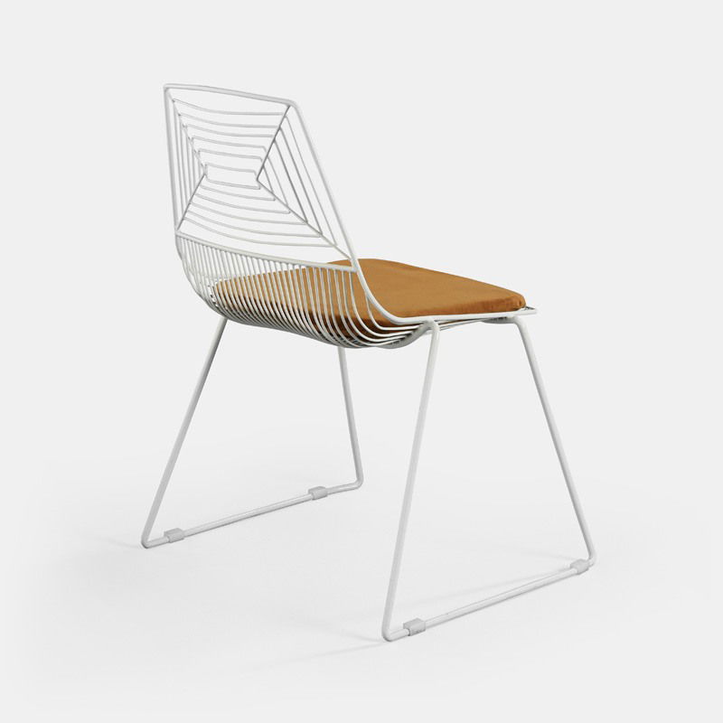 White Soho Chair - view 2 of 7