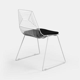 White Soho Chair - view 3