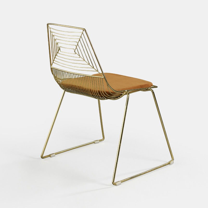 Gold Soho Chair - view 3 of 8