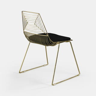 Gold Soho Chair - view 4