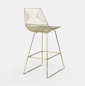 Gold Soho Stool