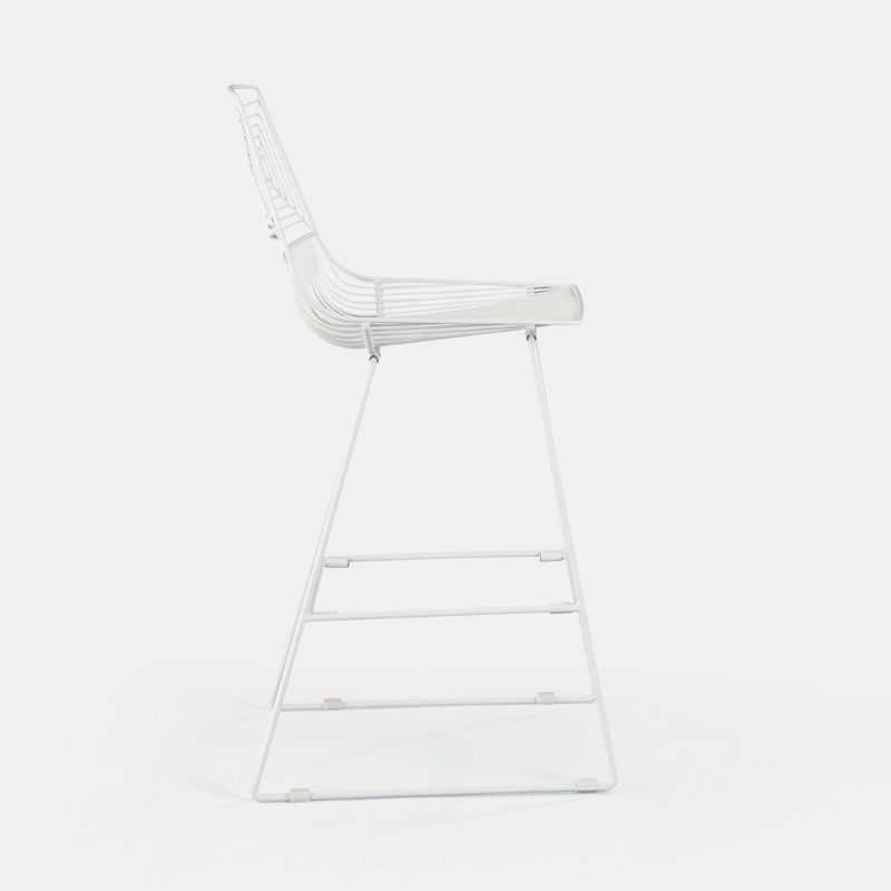 White Soho Stool