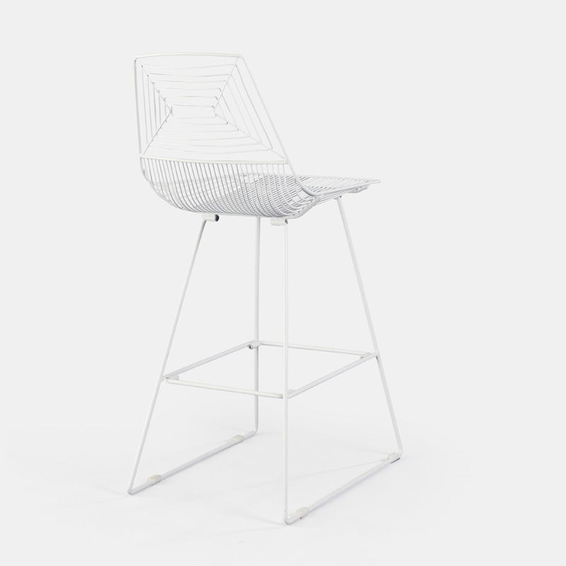 White Soho Stool