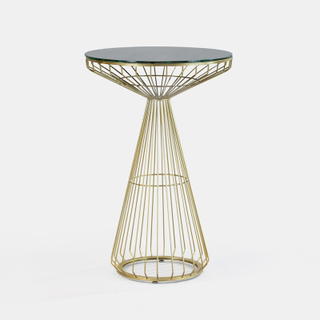 Gold Berlin High Cocktail Table - view 1