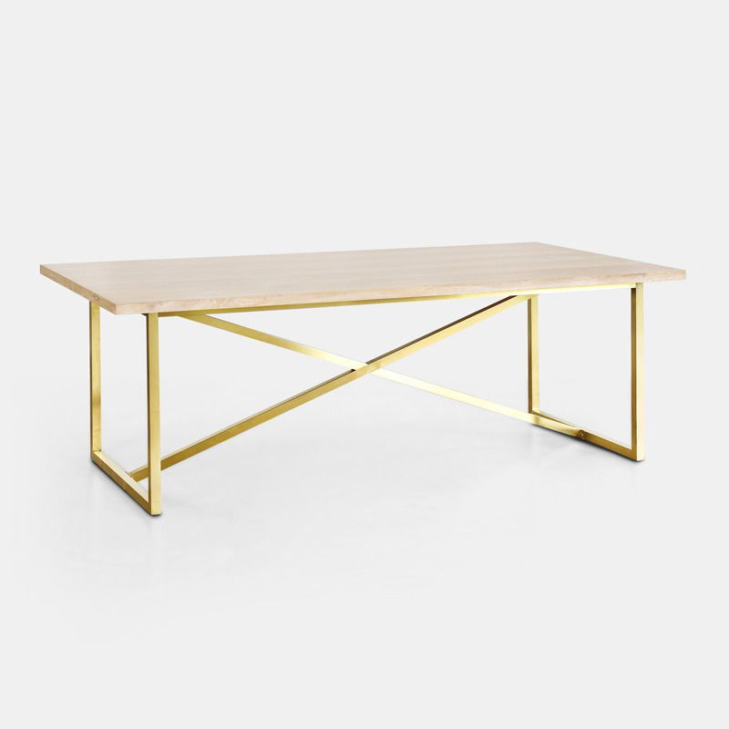Tribeca Table with White Oak Top - view 1 of 3
