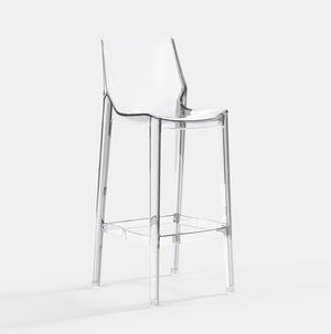 Clear Kenzo Bar Stool